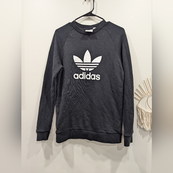 adidas Sweaters - Adidas Women's Black Crewneck Sweatshirt